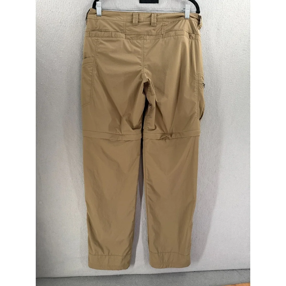 Marmot Arch Rock Convertible Pants Mens 34x34 Zip Off Khaki Outdoor Hiking Cargo - Picture 7 of 16